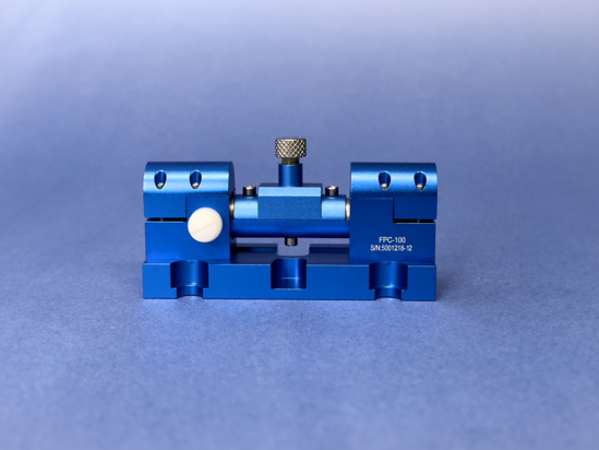 Photo of All Fiber Polarization Controller for customer installed 250 or 400 micron diameter coated fiber part number FPC-100